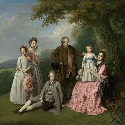 The Pybus Family by Nathaniel Dance Holland
